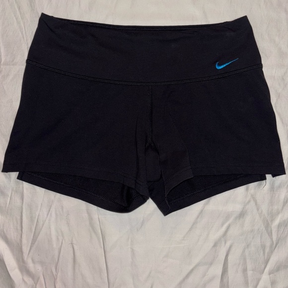 Nike Pants - Nike Black Sports Top with Blue Logo